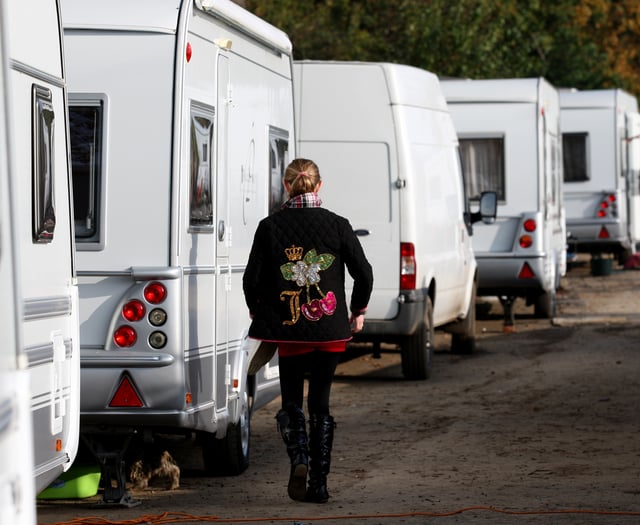 Almost 100 Traveller caravans in Teignbridge