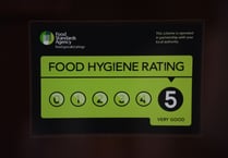 Good news as food hygiene ratings handed to two Teignbridge takeaways