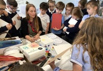 Pupils get an emotive art lesson