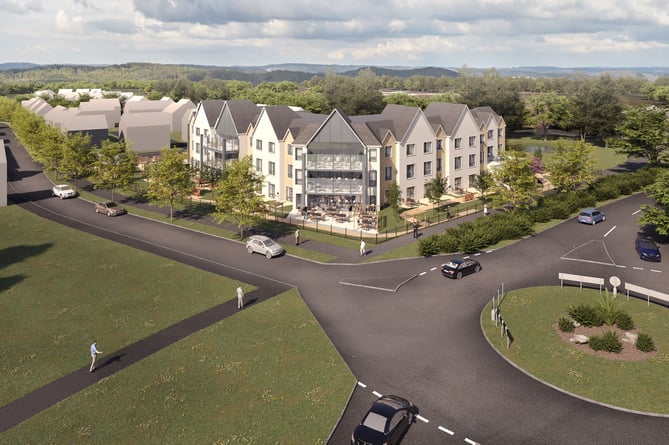 A new £13m luxury care home is set to open in Dawlish early next year, offering care for up to 71 people and creating 75 new jobs at Claremont Manor.Picture to accompany press release from Maria Mallaband Care Group on 29-6-23)
