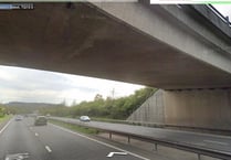 UPDATE: A38 Eastbound is now open after van overturned