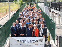 Marsh Barton station set to open to passengers following ceremony