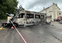 Arson attack on minibuses: police appeal for information