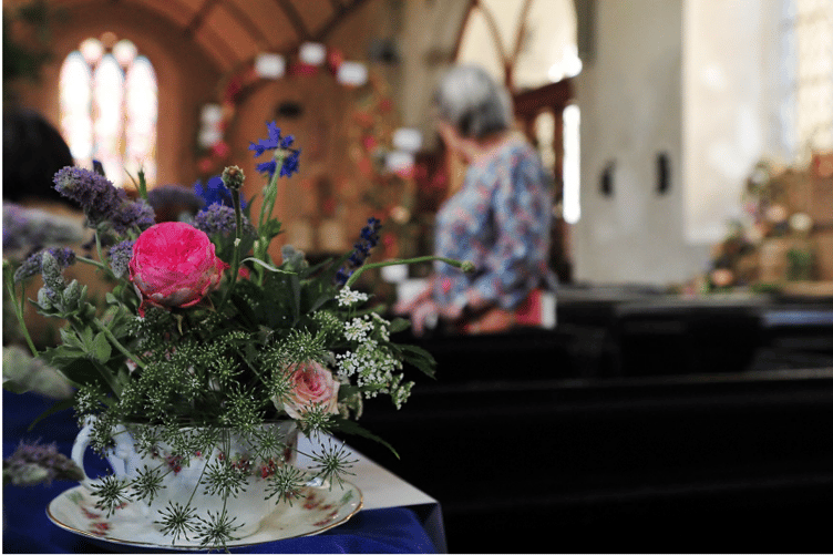Visitors to the festival were suitably impressed by the displays.