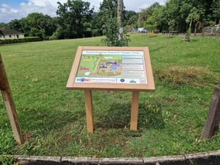 New village information boards 
