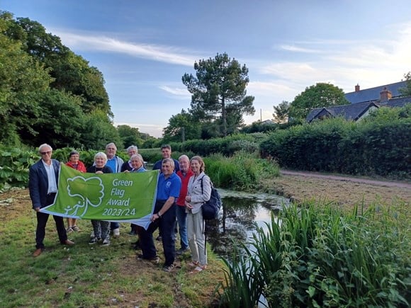 Devon County CouncilÕs two country parks are celebrating after receiving a Green Flag Award Picture: DCC (July 2023)