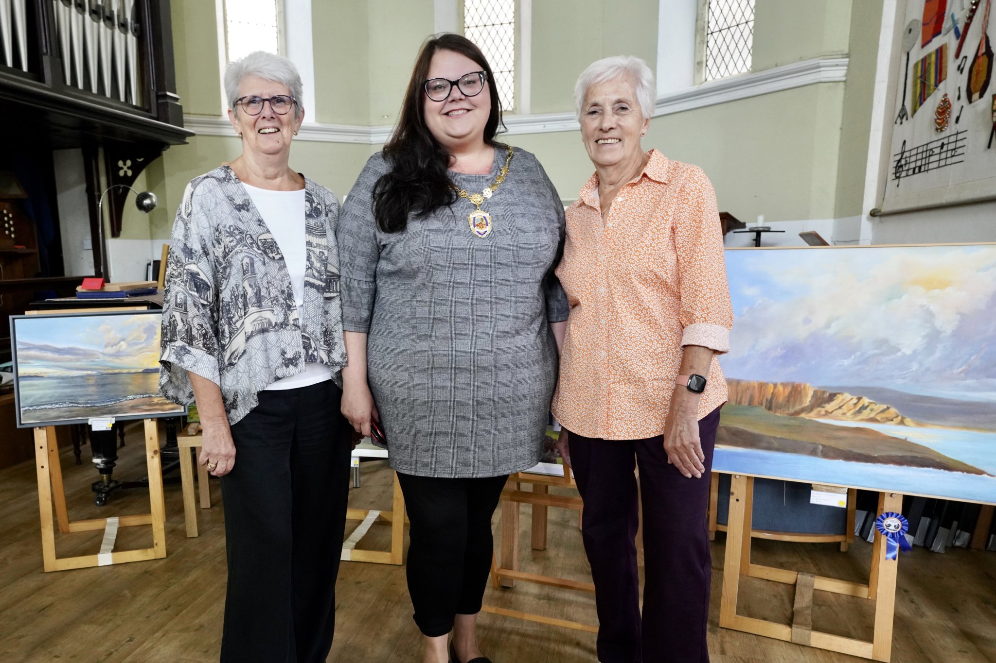 Dawlish art exhibition deemed 'wonderful' by mayor