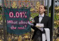Devon campaign group hands Prince William his ‘small potatoes’ 