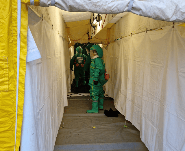 ICYMI: Moorland firefighters team up for decontamination training