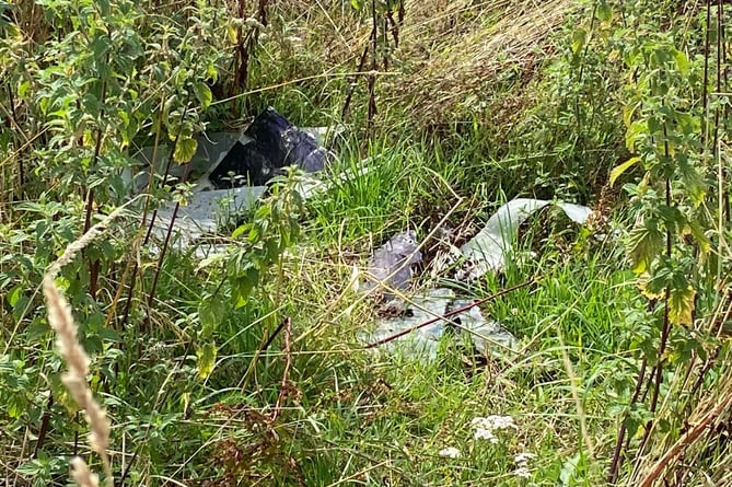 Vandals and fly tippers at new Exminster park 