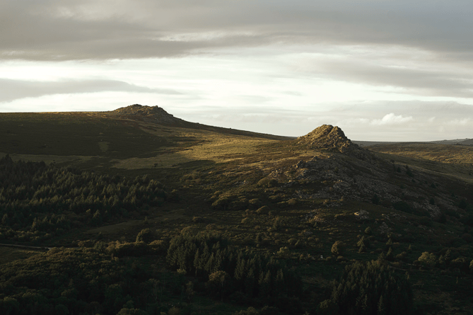 Dartmoor stock image
