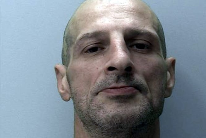Misogynist rapist Cosmin-Nicolae Vasioiu who followed a single woman through Exeter before attacking her in a graveyard has been jailed for 18 after a Judge declared that he is a danger to women.Vasioiu spent an hour and 45 minutes lurking around Exeter waiting for a victim before he spotted the woman, who was walking home on her own after a drunken night out with friends.Picure: Police (11-8-23)
