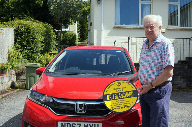 While the membership remains, the car has changed. John now owns a Honda Jazz.