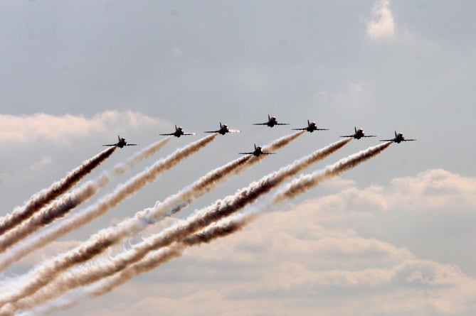 RAF Aerobatic Team -The Red Arrows