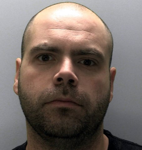 JAILED: Patrick Grady has been jailed for his part in a robbery.
Picture: Police 
(4-9-23)

A SHOP assistant who was smashed over the head with a claw hammer during a robbery was saved from serious injury by his long dreadlocked hair.
Masked intruder Patrick Grady repeatedly hit victim Rafal Secham with the hammer but the full force of the blows was cushioned by the hair which the cashier wore in a four inch thick bun.
