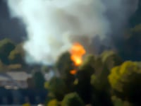 Explosions as shed is destroyed in fire at Totnes