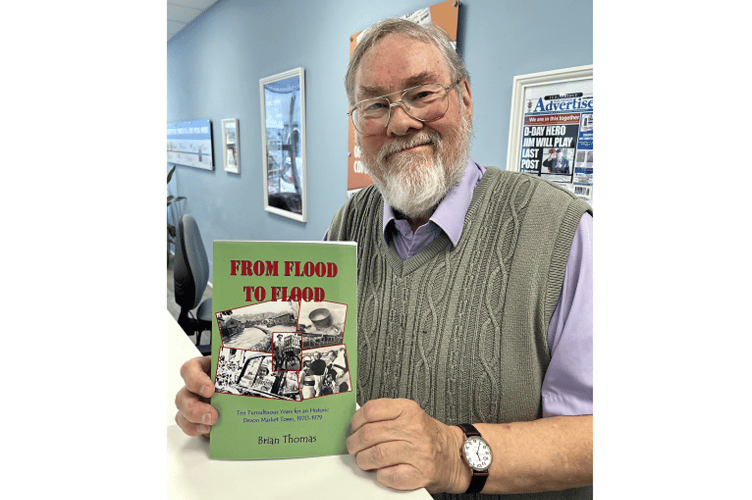 Memories flooding back: Author Brian Thomas.