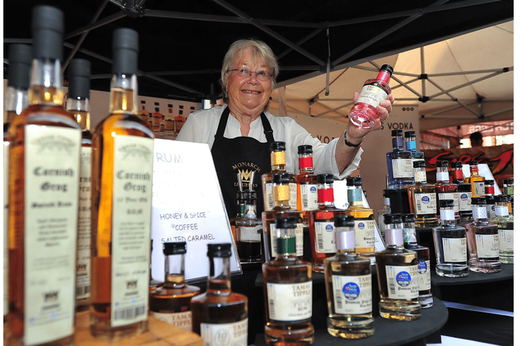 A Tamar Tipple from Liz West of Monarch Liqueurs.