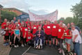 Exeter hospital cardiology team show huge hearts with cross-county trek
