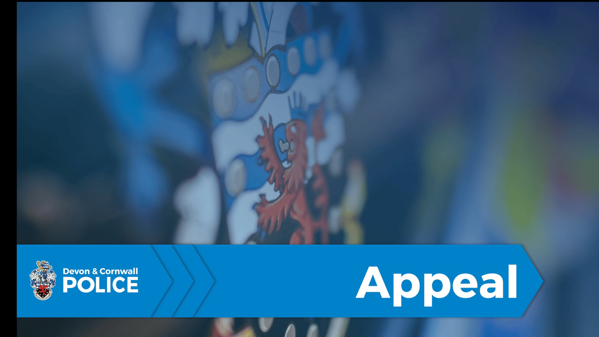 Police appeal following sudden death of man in Newton Abbot 