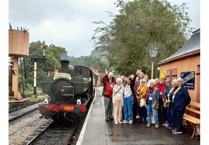 All aboard the Buckfastleigh to Totnes memory train