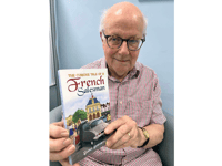 Newton Abbot man Dennis says bonjour with new book