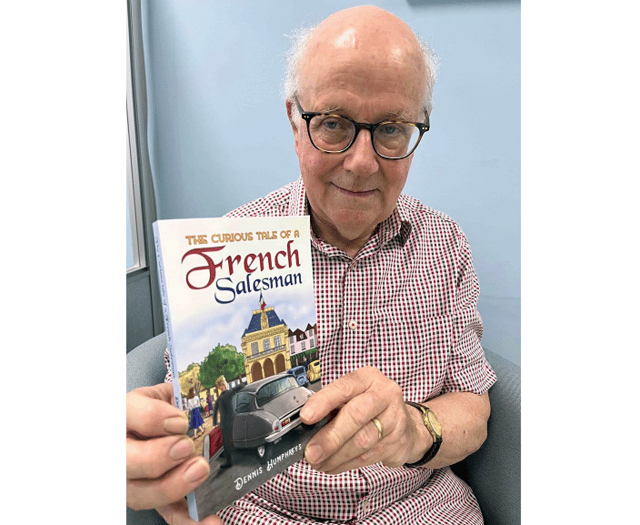 Newton Abbot man Dennis says bonjour with new book