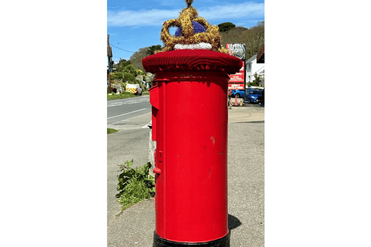 A Knitty Nora creation fot the Coronation of King Charles III