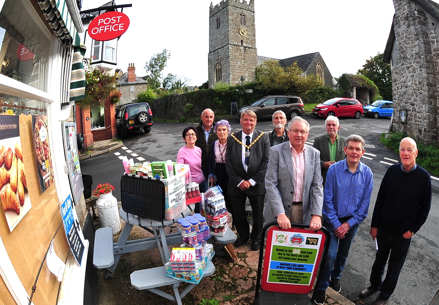 Double donations from local Lustleigh LADS