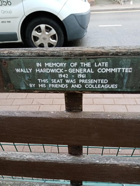 Appeal to trace owners of bench retrieved from the Brook. Photo Dawlish Town Council 