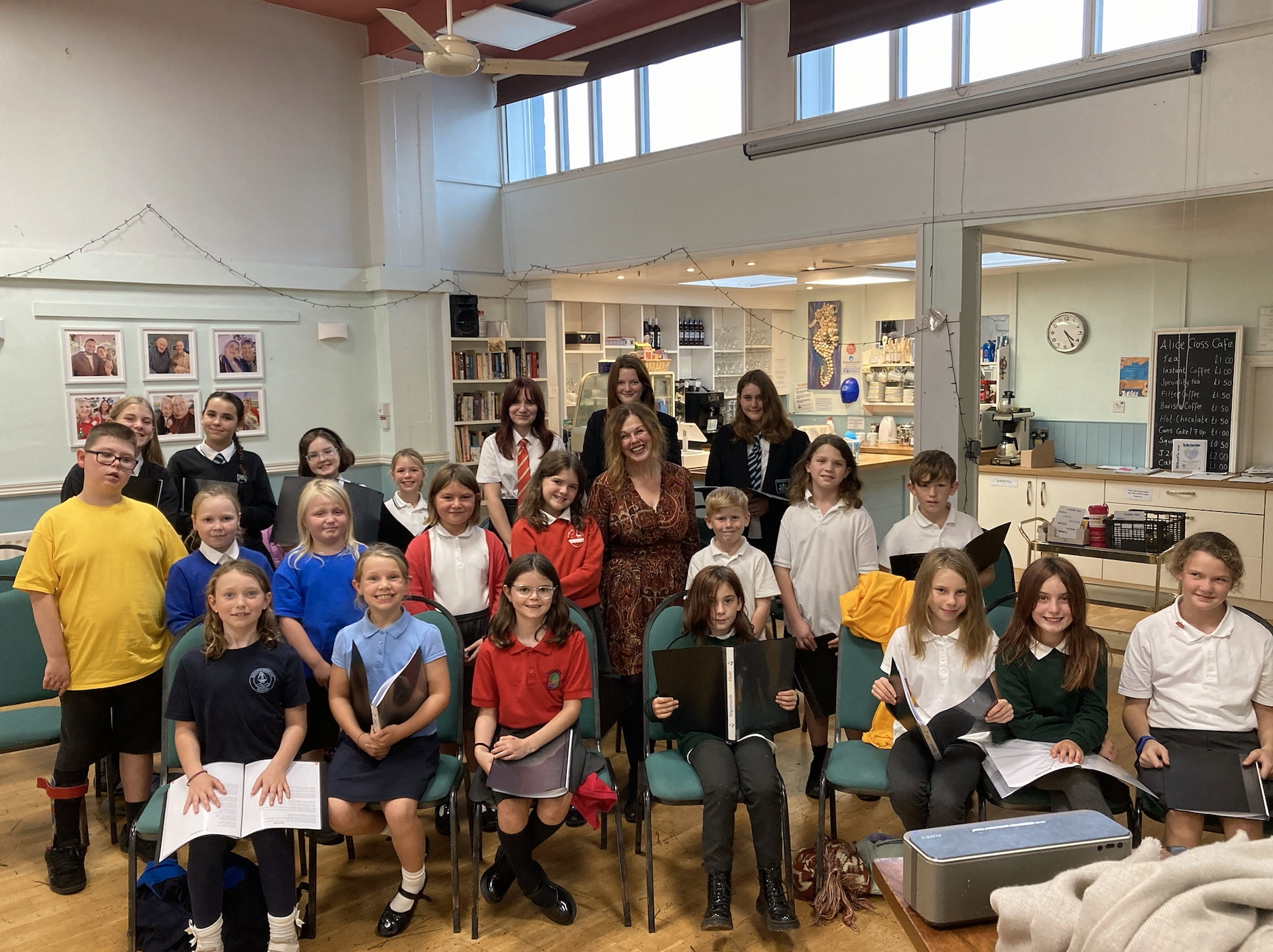 New youth choir in Teignmouth is hitting the right note