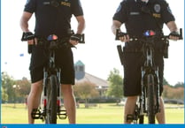 On your bike - police borrow two wheels 