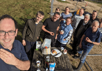 Sunday a day of rest? Not for Widecombe hall volunteers!