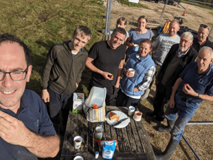 Sunday a day of rest? Not for Widecombe hall volunteers!