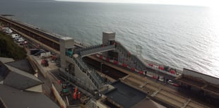 New lifts open for the first time at Dawlish station 