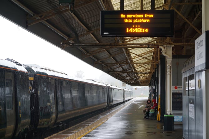 Train delays Newton Abbot