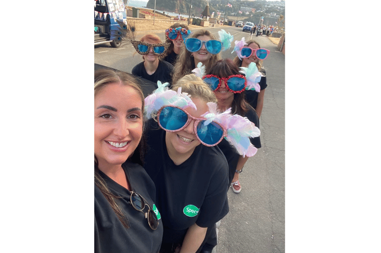 Teignmouth Specsavers prove recycling is a sight for sore eyes