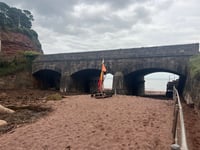 Pollution alerts in Devon after weekend of heavy rain 