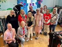 Glad rags sale at Bickington helps charities