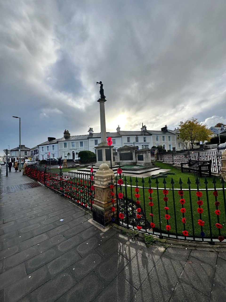 Remembering the fallen in Teignbridge