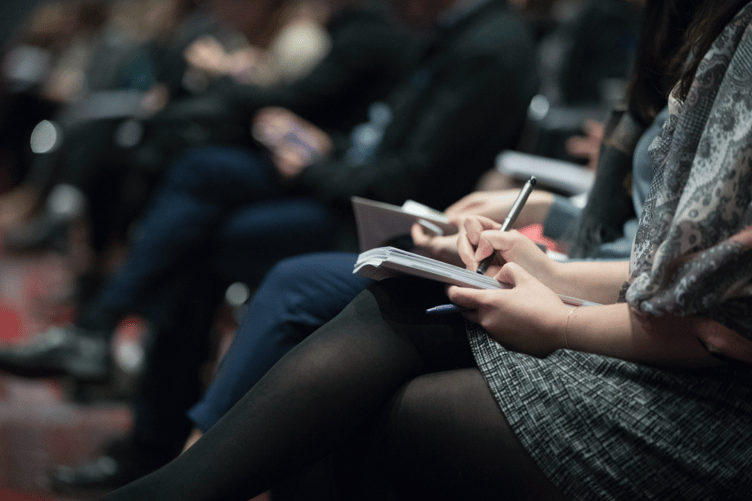 Conference stock image