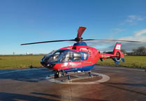 Record-breaking year for air ambulance 