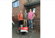Renovating two rotavators to raise Shed funds