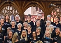 Choir raise the rafters and charity funds too