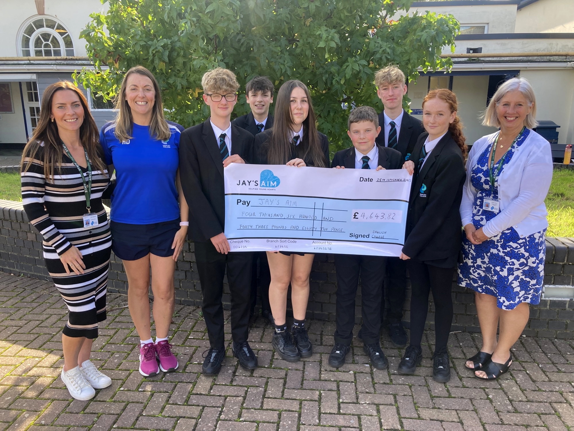 Students and staff take aim and help boost charity