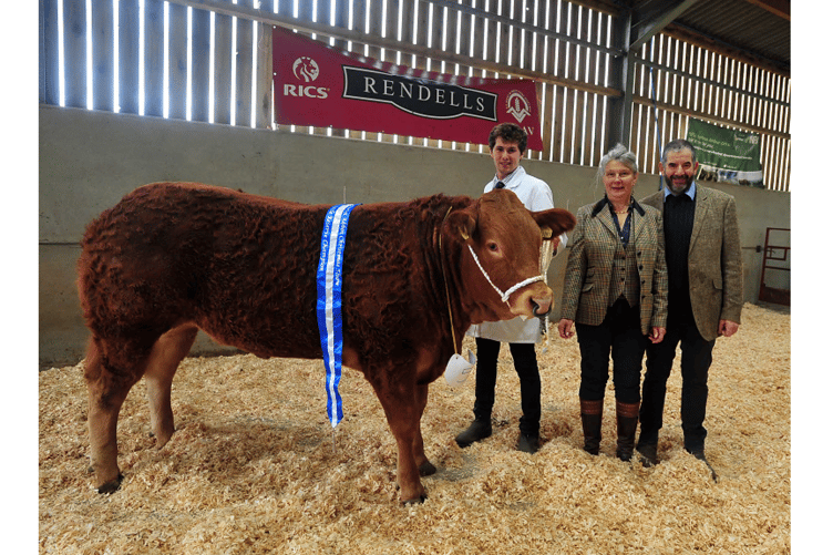 Josh Quant and Tootie Fruttie, with judges Nigel and Elizabeth Bunkham