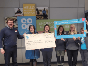 Supermarket members raise thousands for country park charity 