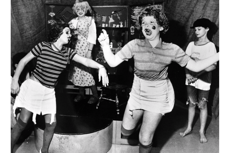 Cast members from Hennock Primary School’s Christmas play Cinderella.