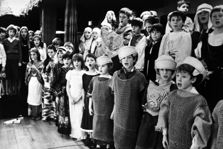 Youngsters from Cockwood Primary School performing Star of Wonder.