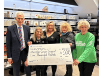 Macmillan benefit from Austins generosity